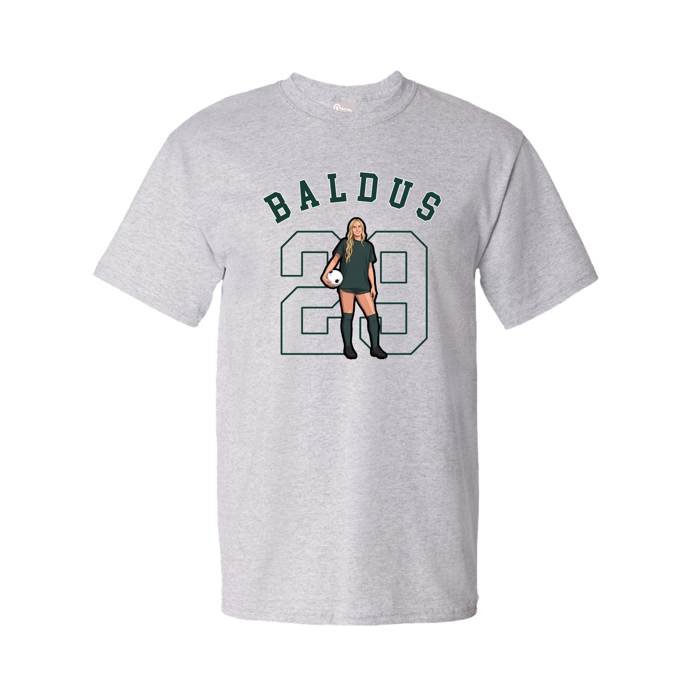 Youth Tee — Shirsey Arch in Grey