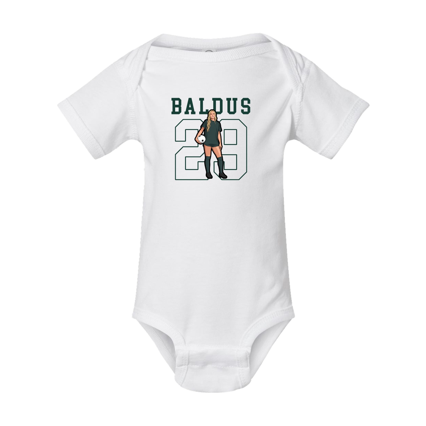Baby Onesie — Shirsey in White