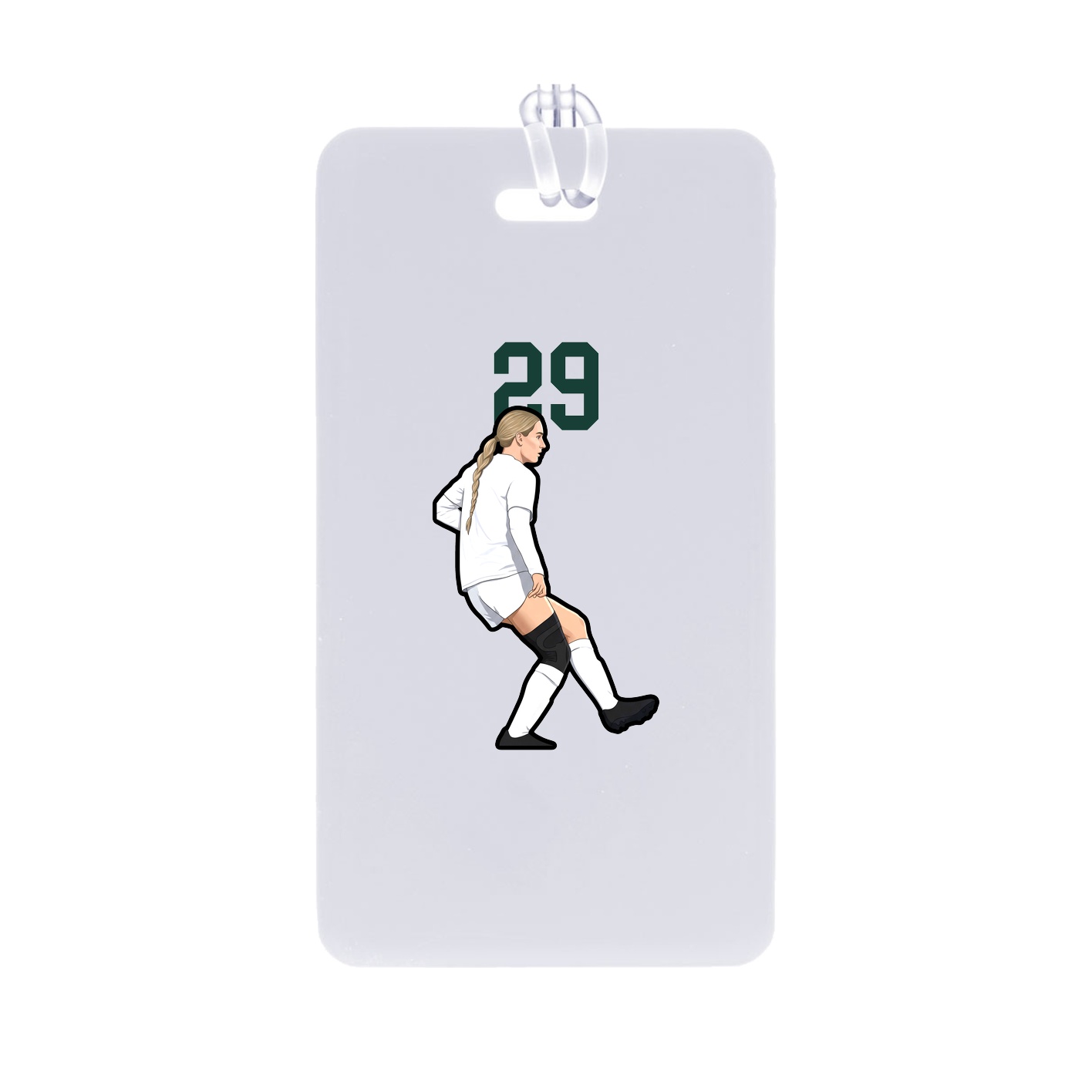 Bag Tag — Number Top in Classic