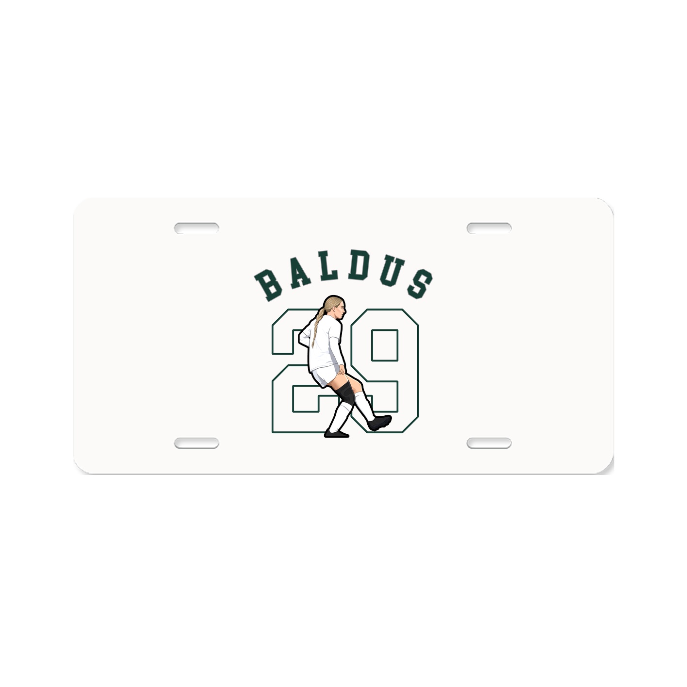 License Plate — Shirsey Arch in Classic