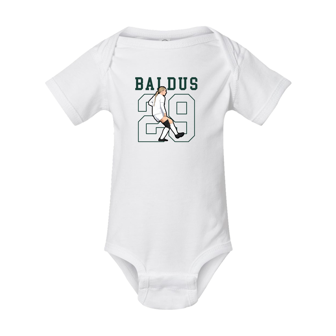 Baby Onesie — Shirsey in White