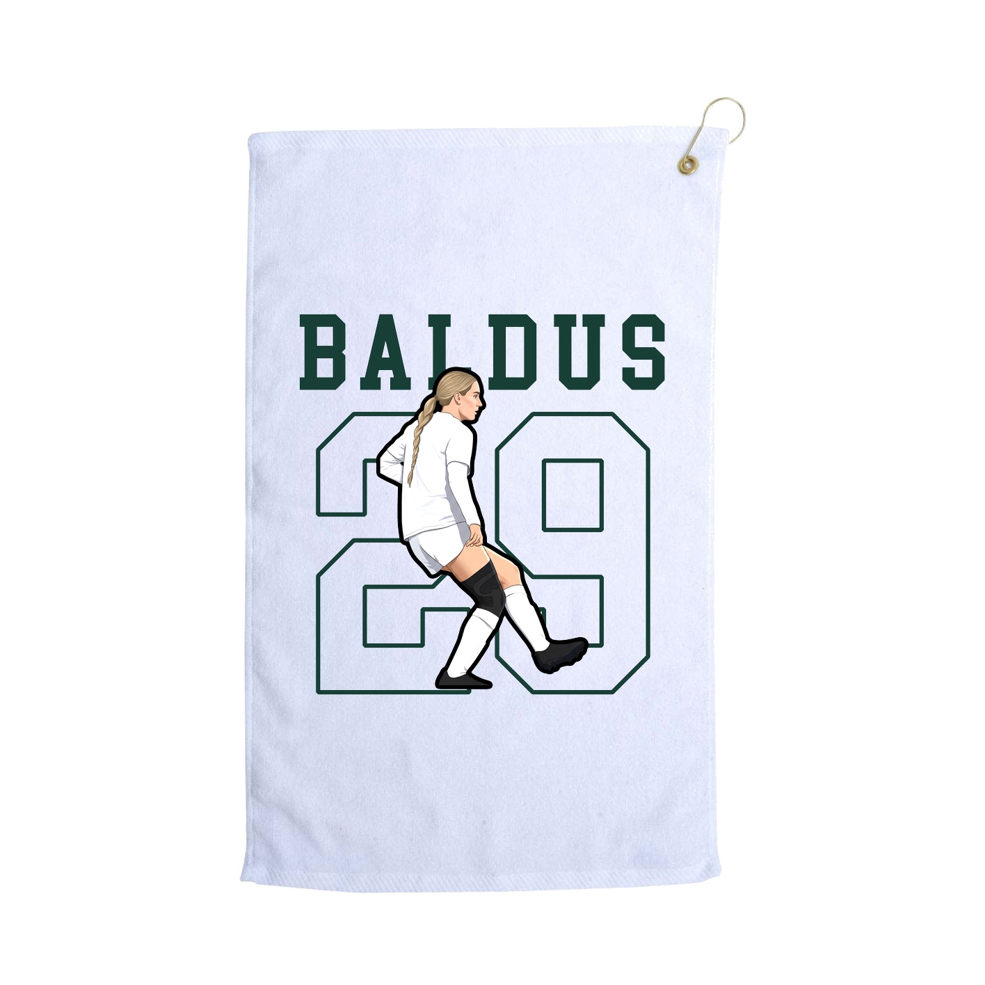 Terry Velour Golf Towel