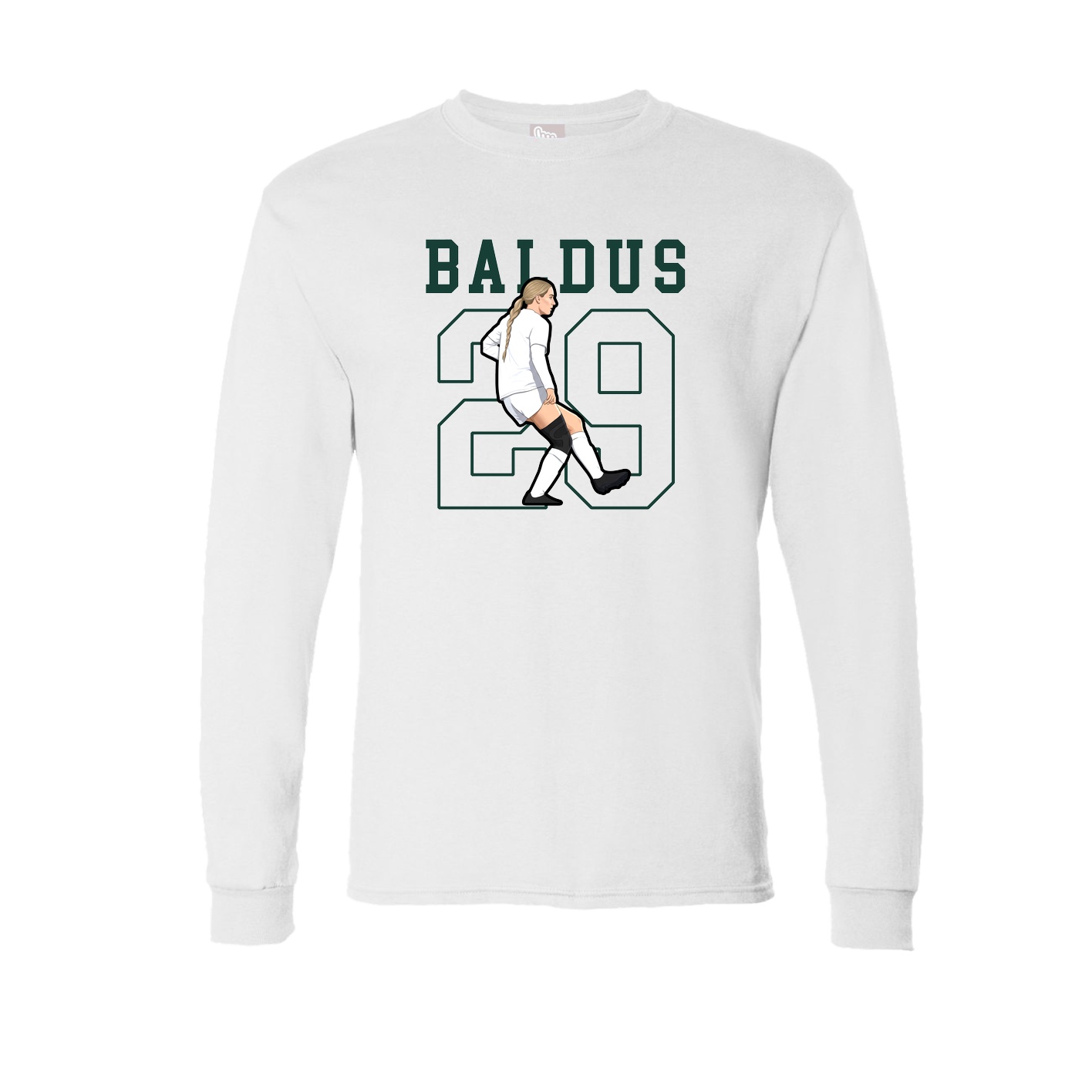 Long Sleeve Tee — Shirsey in White