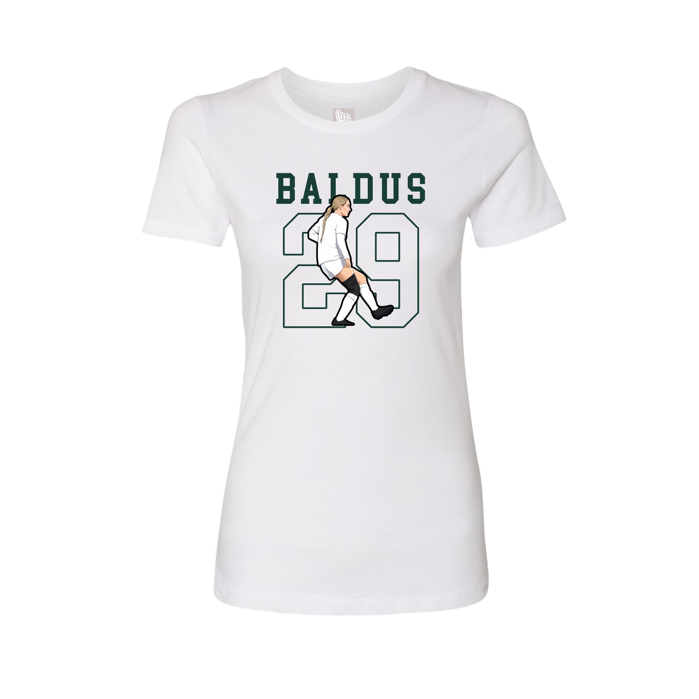 Fitted Women's Tee — Shirsey in White