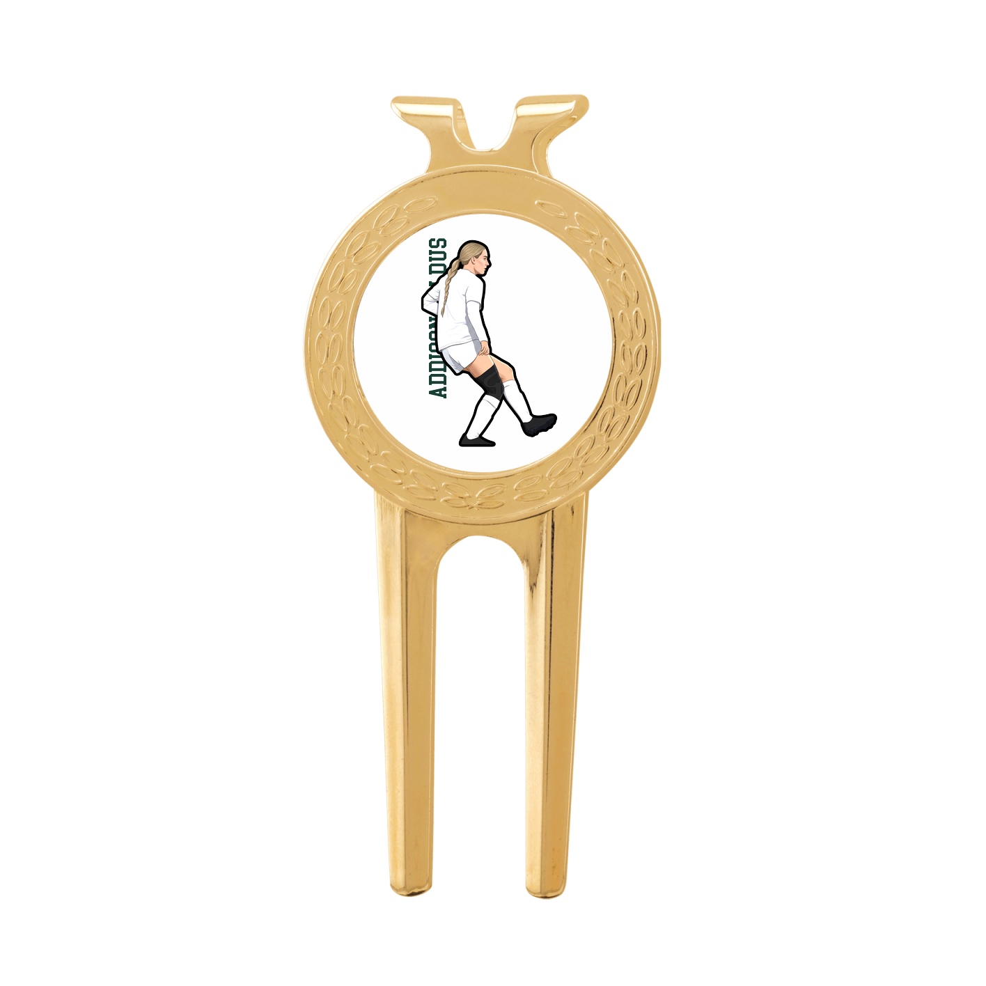 Divot Tool with Ball Marker — Name Vertical in Classic