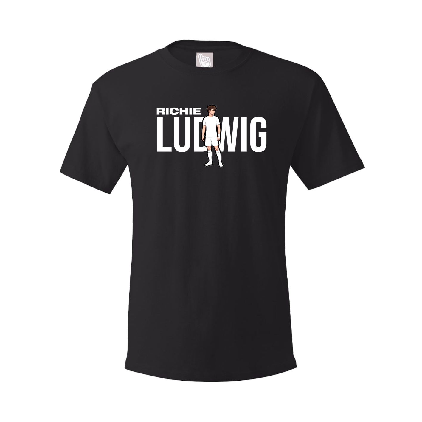 Youth Tee — Player Name in Black