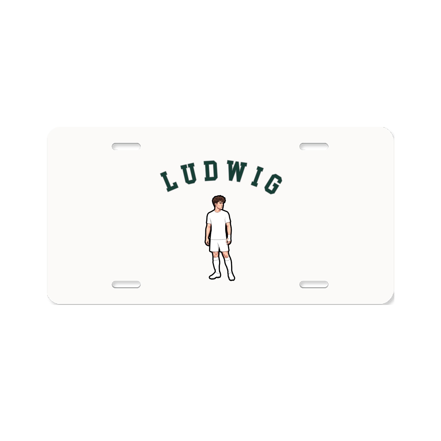 License Plate — Shirsey Arch in Classic
