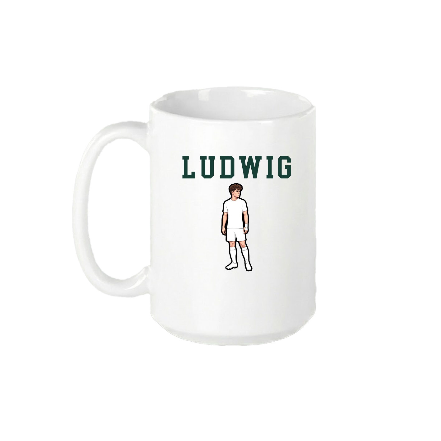 15oz Coffee Mug — Shirsey in White