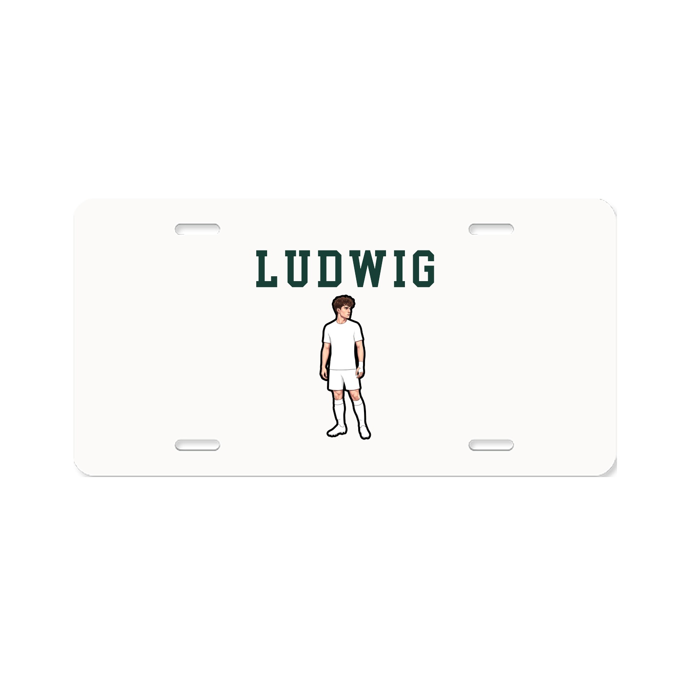 License Plate — Shirsey in Classic