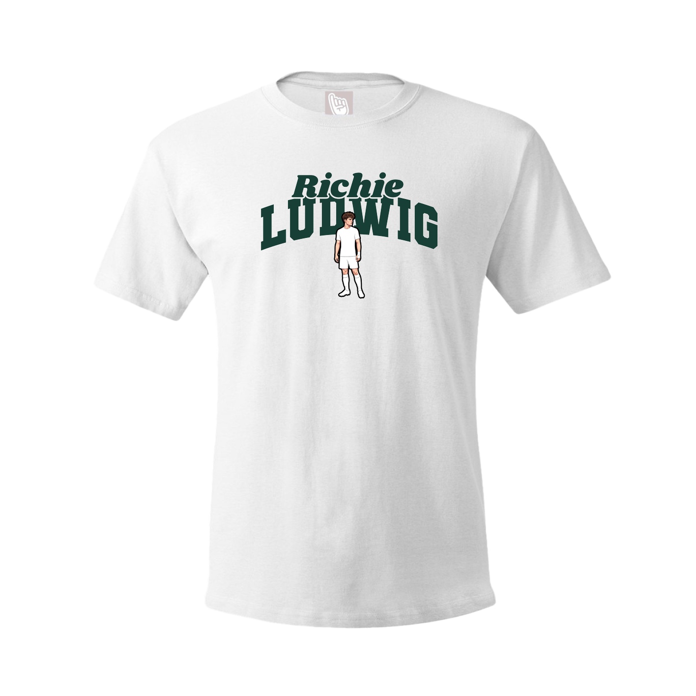Tee — Signature Arch in White