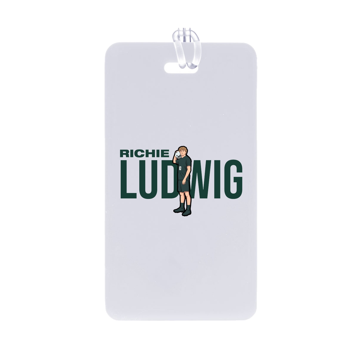 Bag Tag — Player Name in Classic