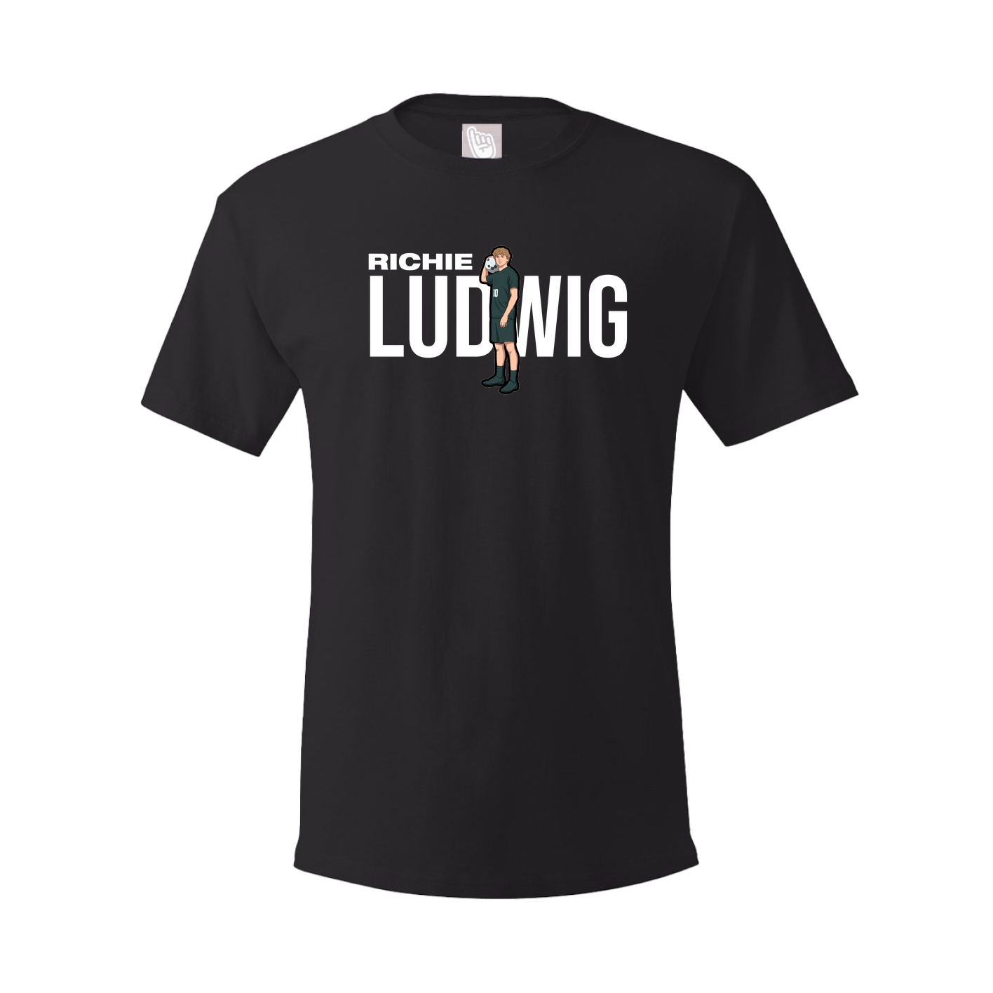 Tee — Player Name in Black