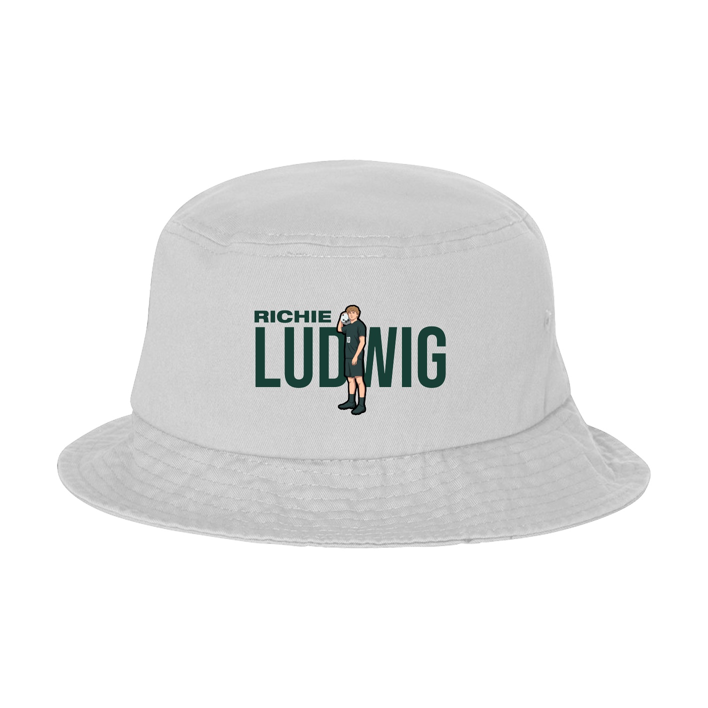 Bucket Cap — Player Name in White