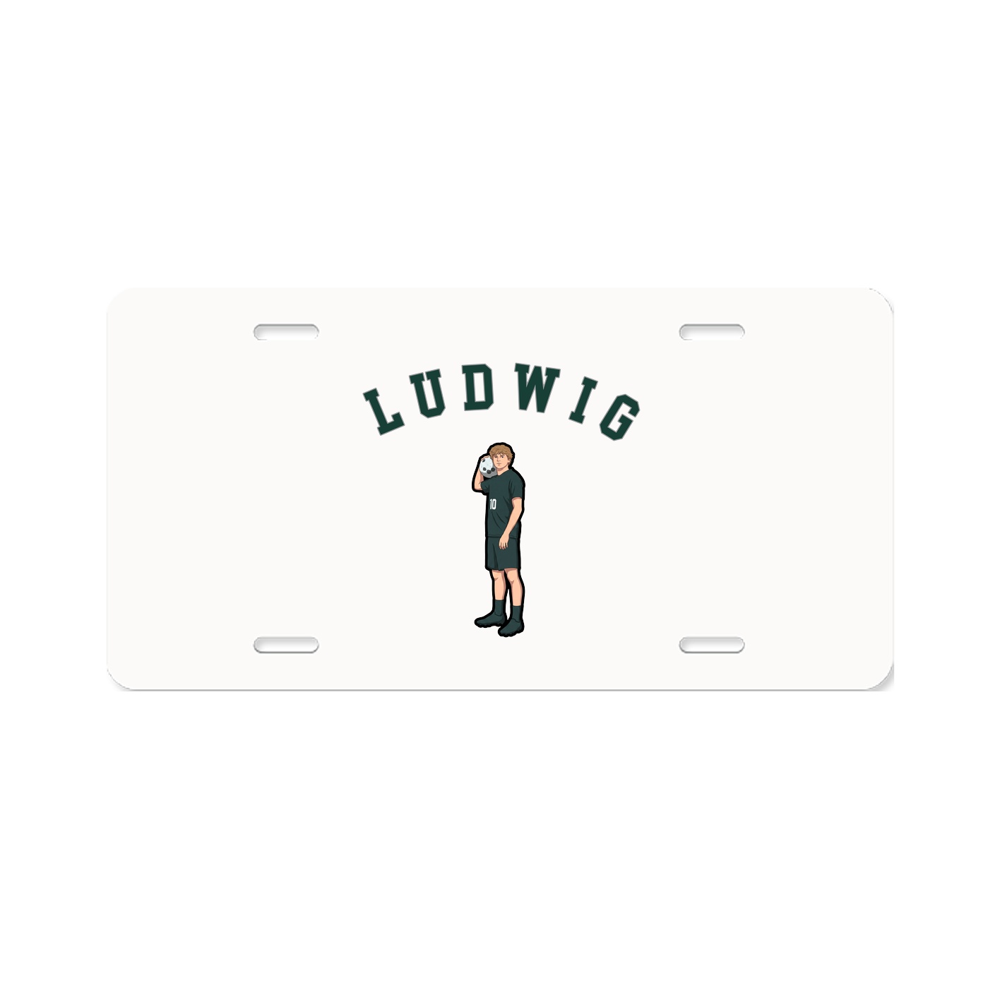 License Plate — Shirsey Arch in Classic