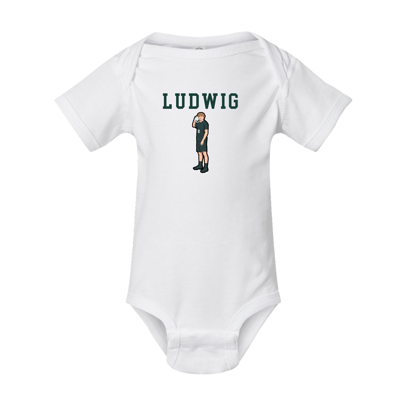 Baby Onesie — Shirsey in White