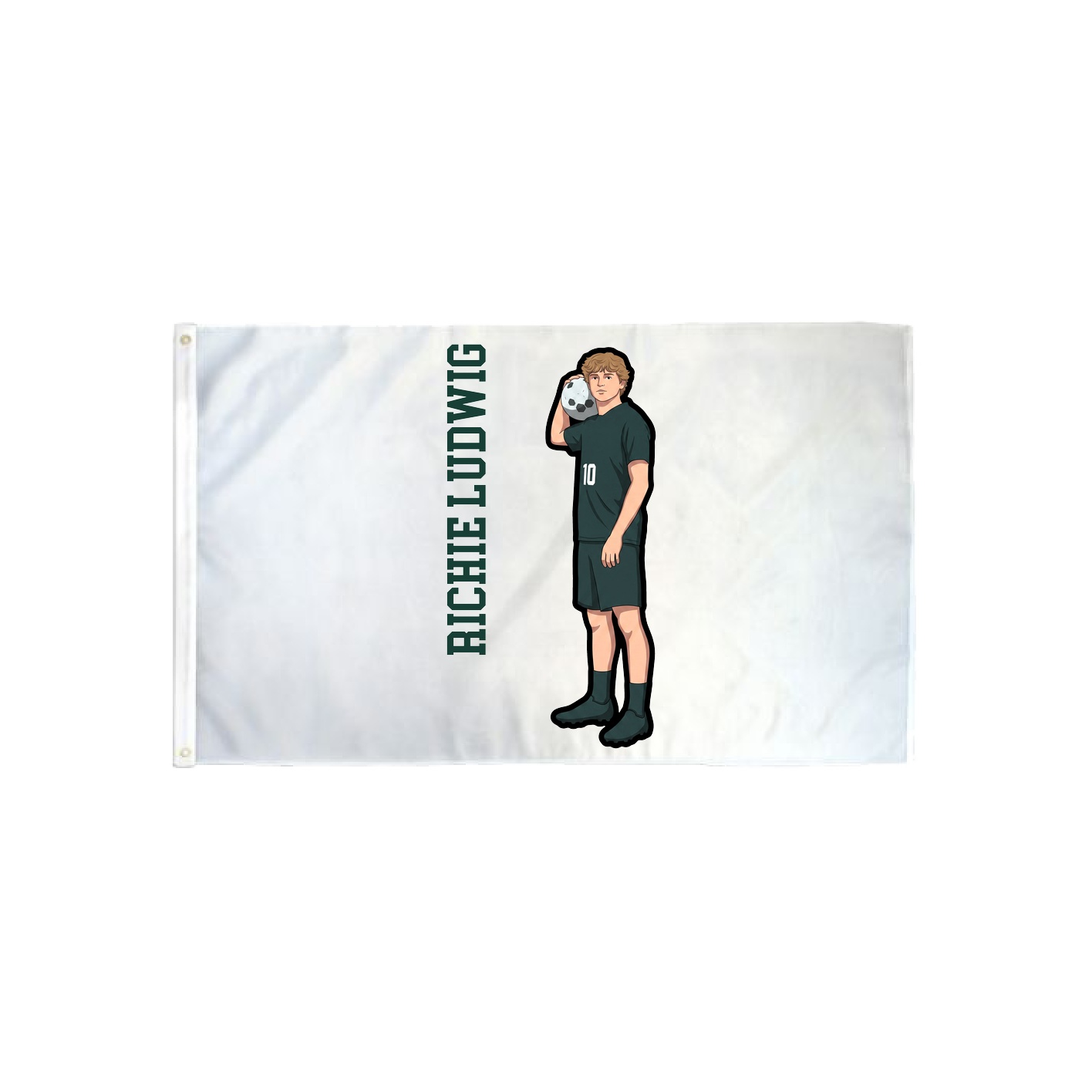 3x5 Flag — Name Vertical in Classic