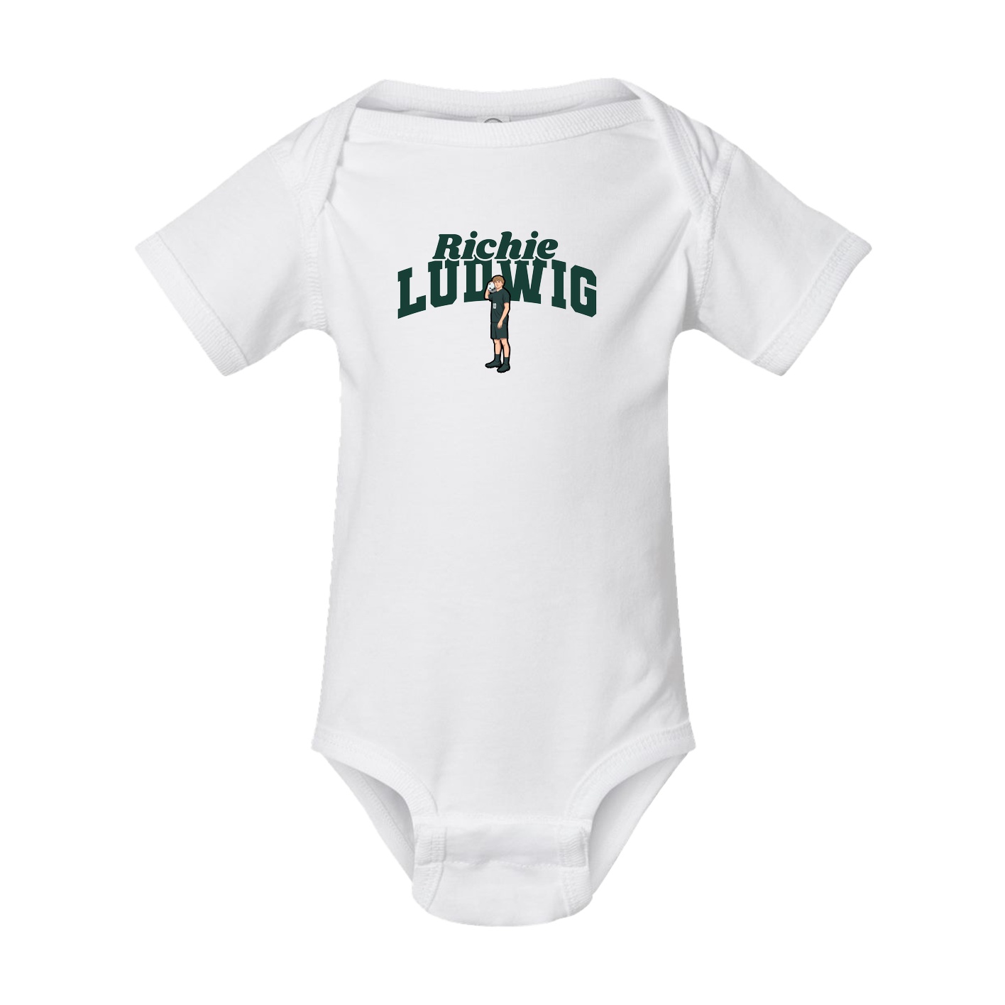 Baby Onesie — Signature Arch in White