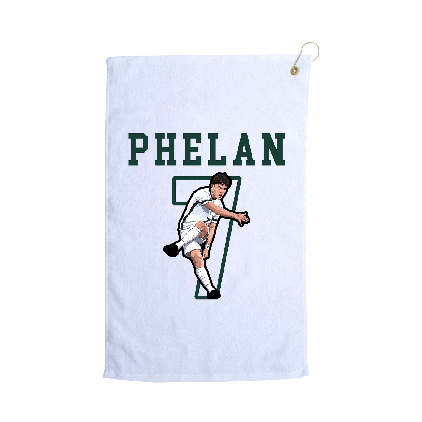 Golf Towel — Shirsey in White