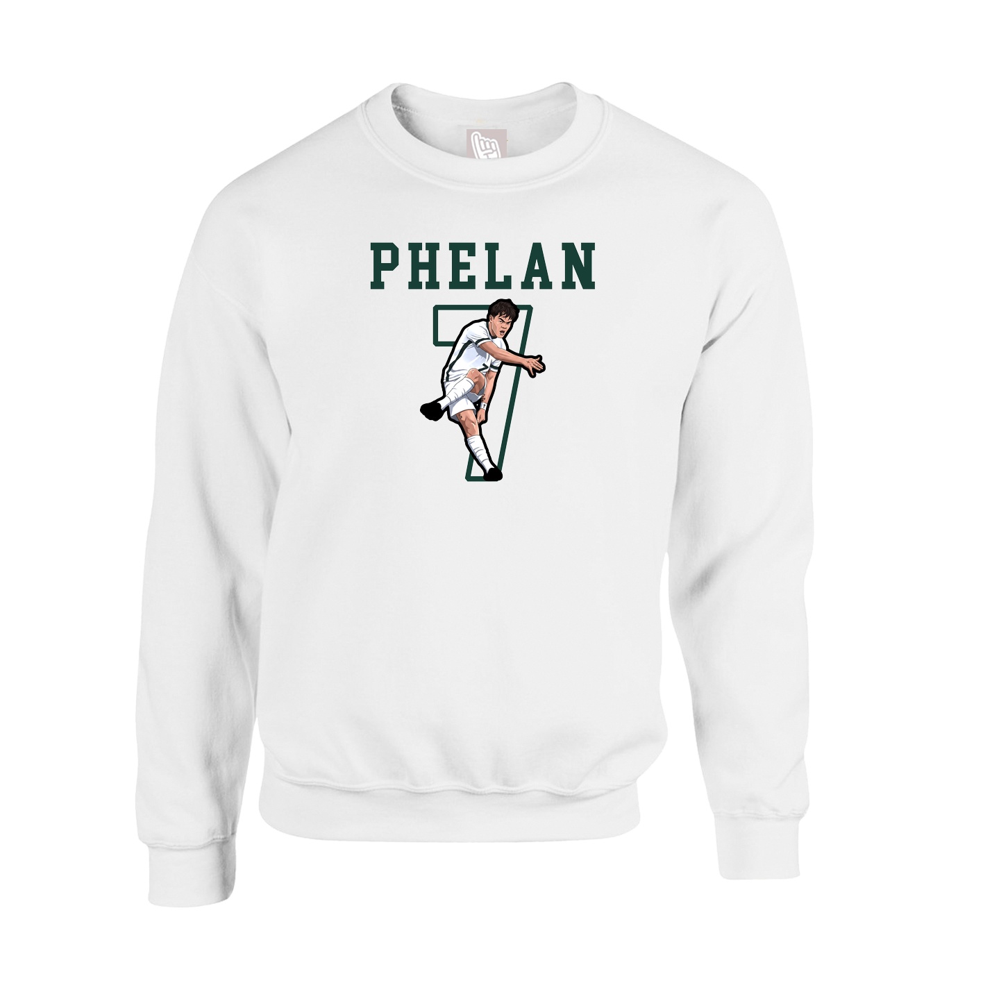 Fleece Crew — Shirsey in White