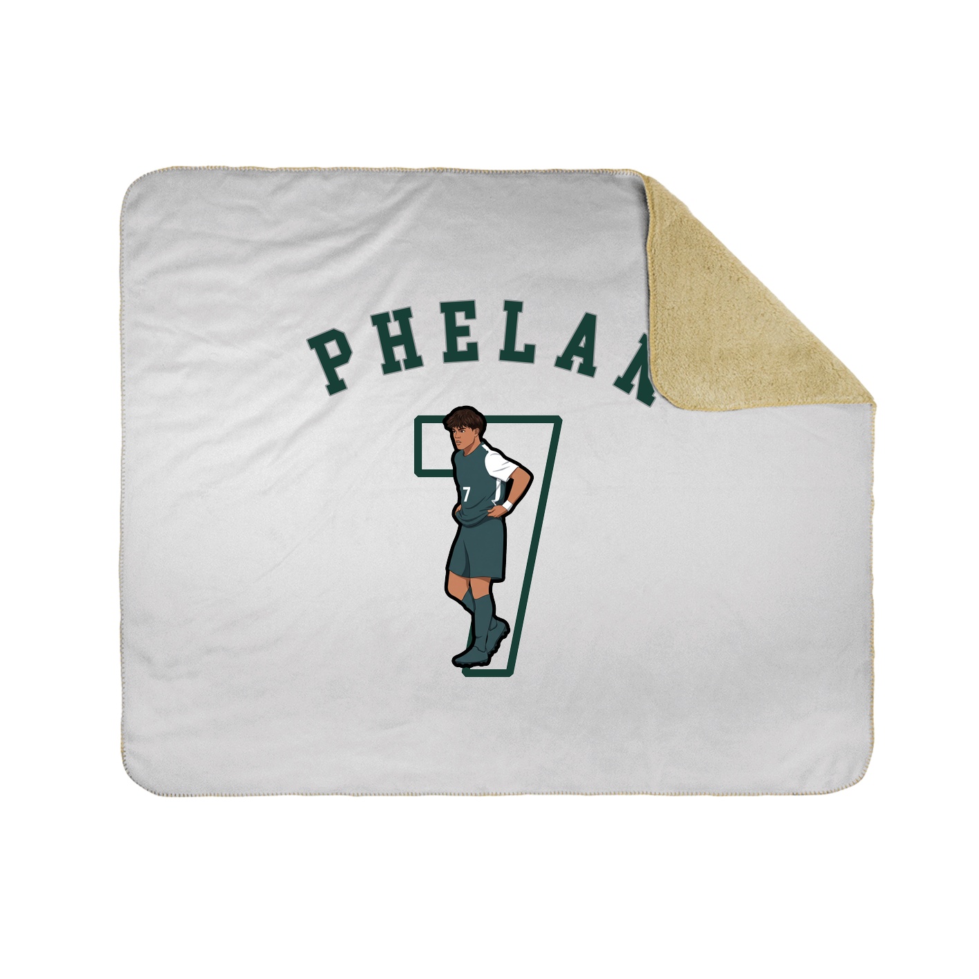 Throw Blanket — Shirsey Arch in White