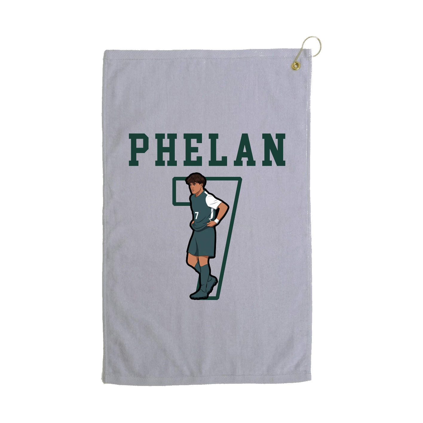 Golf Towel — Shirsey in Grey