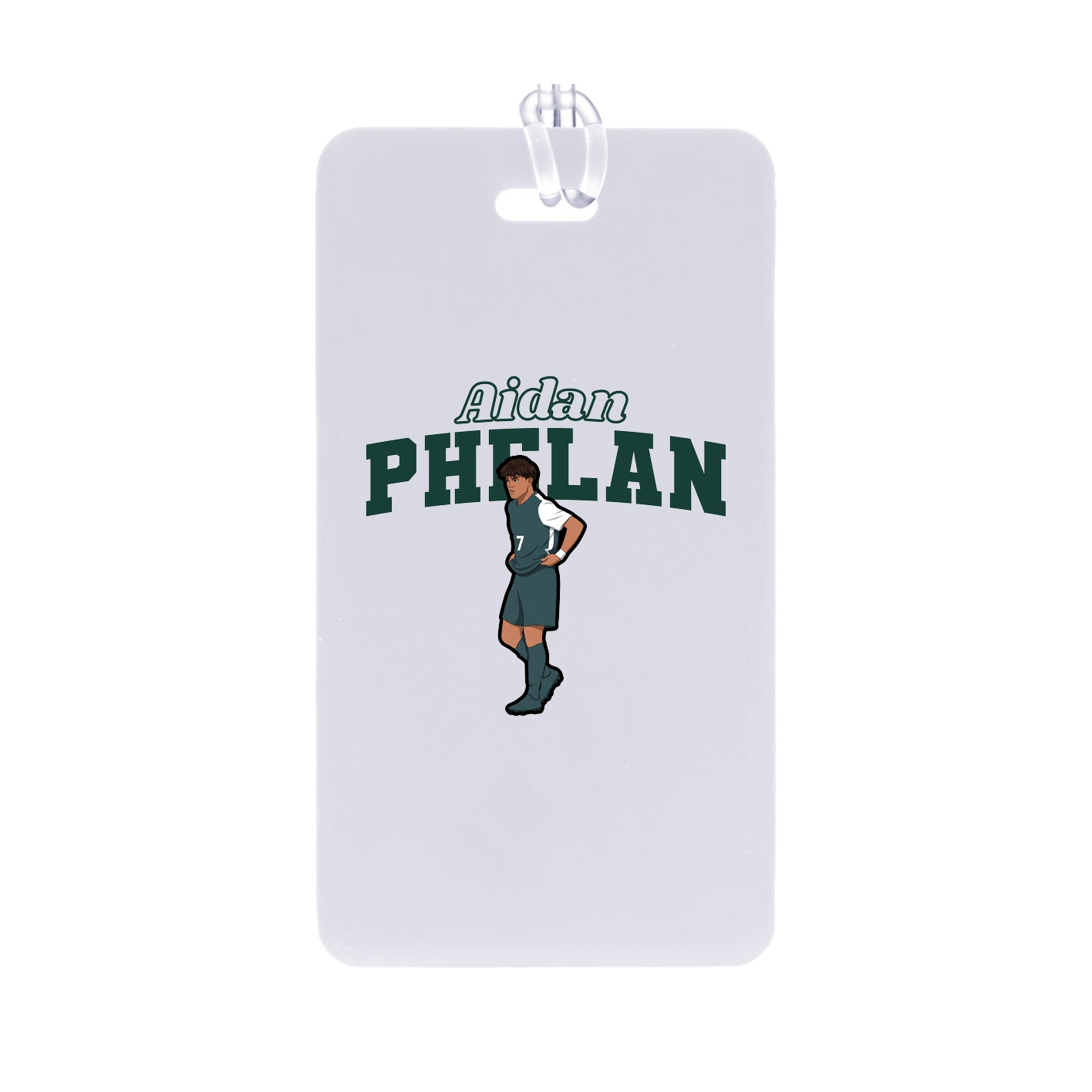 Bag Tag — Name Arch in Classic