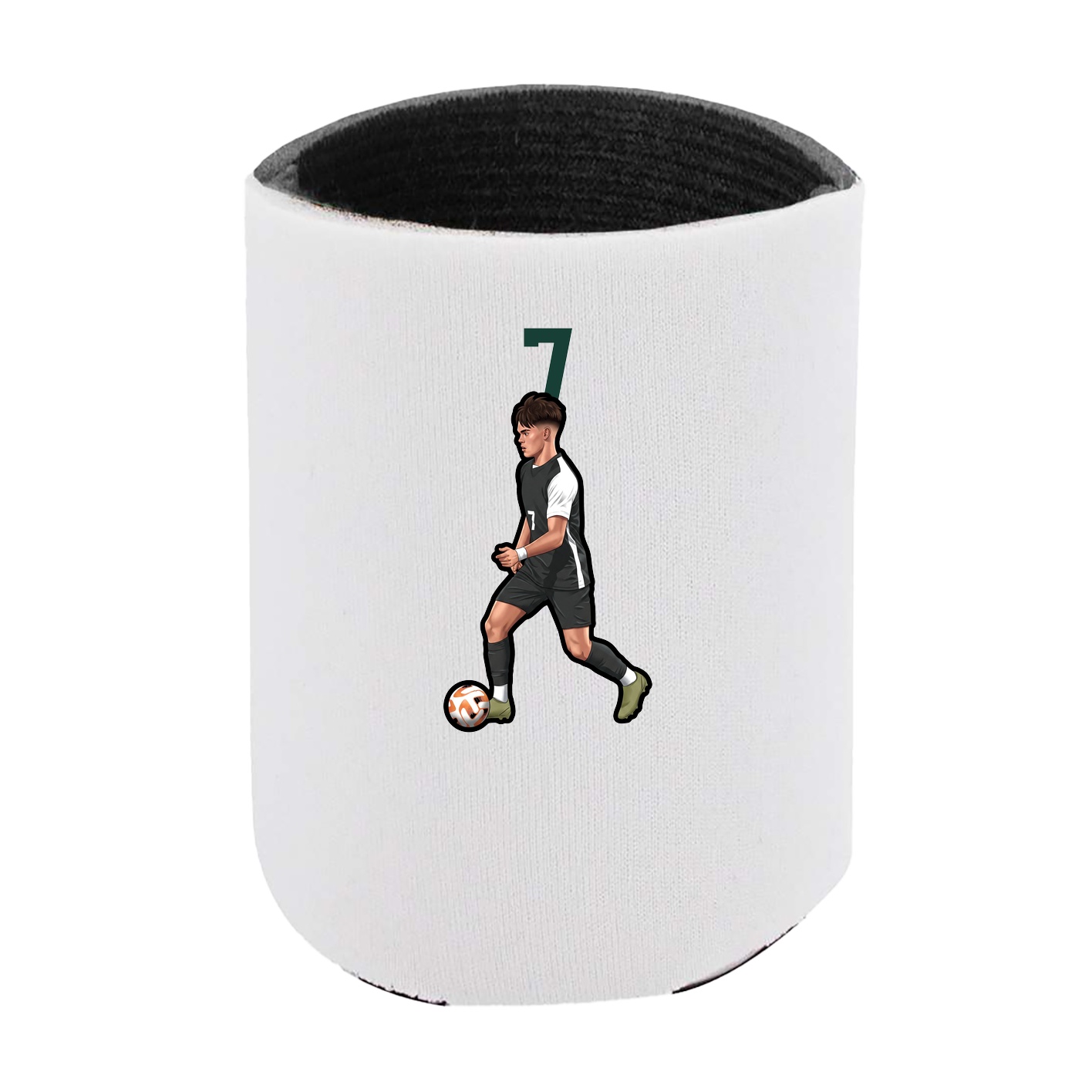 Can Holder — Number Top in White