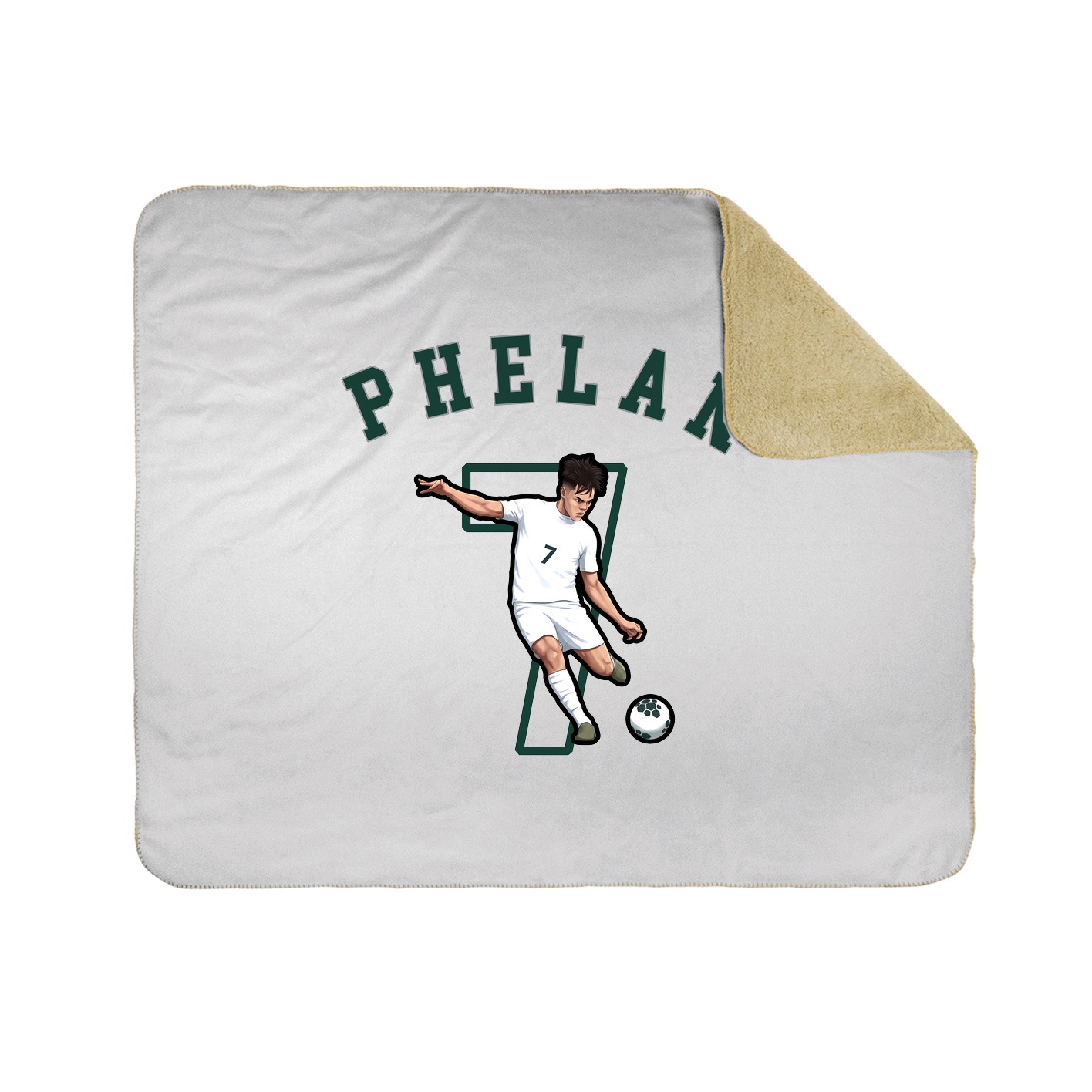 Throw Blanket — Shirsey Arch in White
