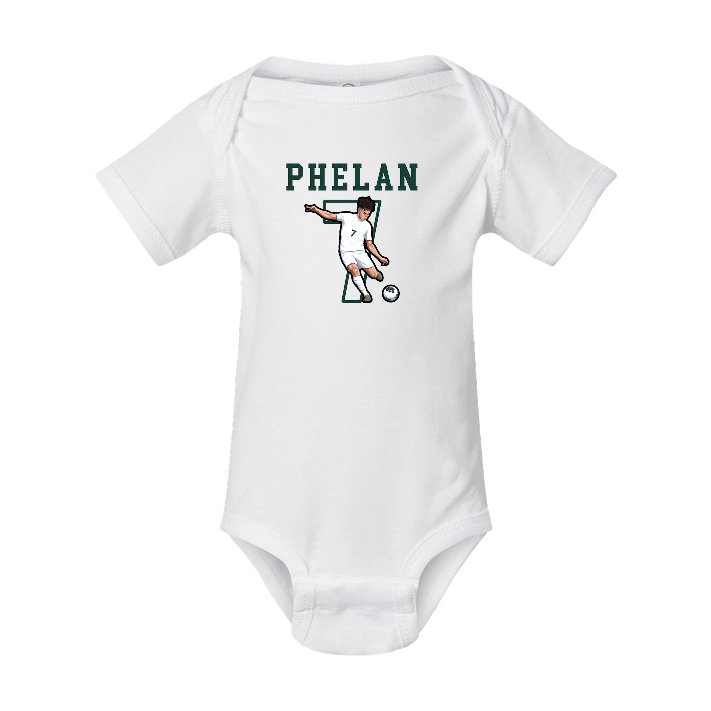 Baby Onesie — Shirsey in White