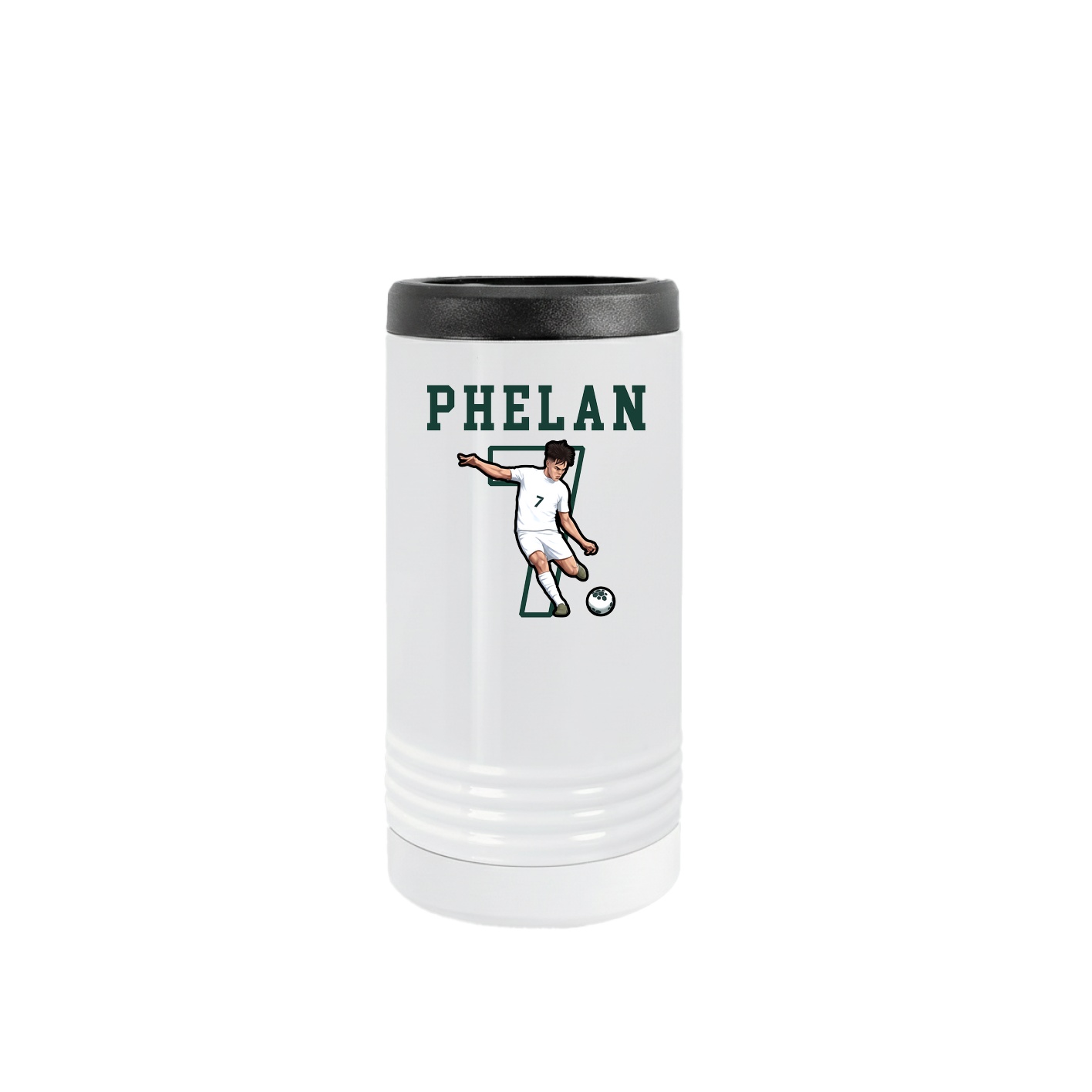 Slim Beverage Holder — Shirsey in White