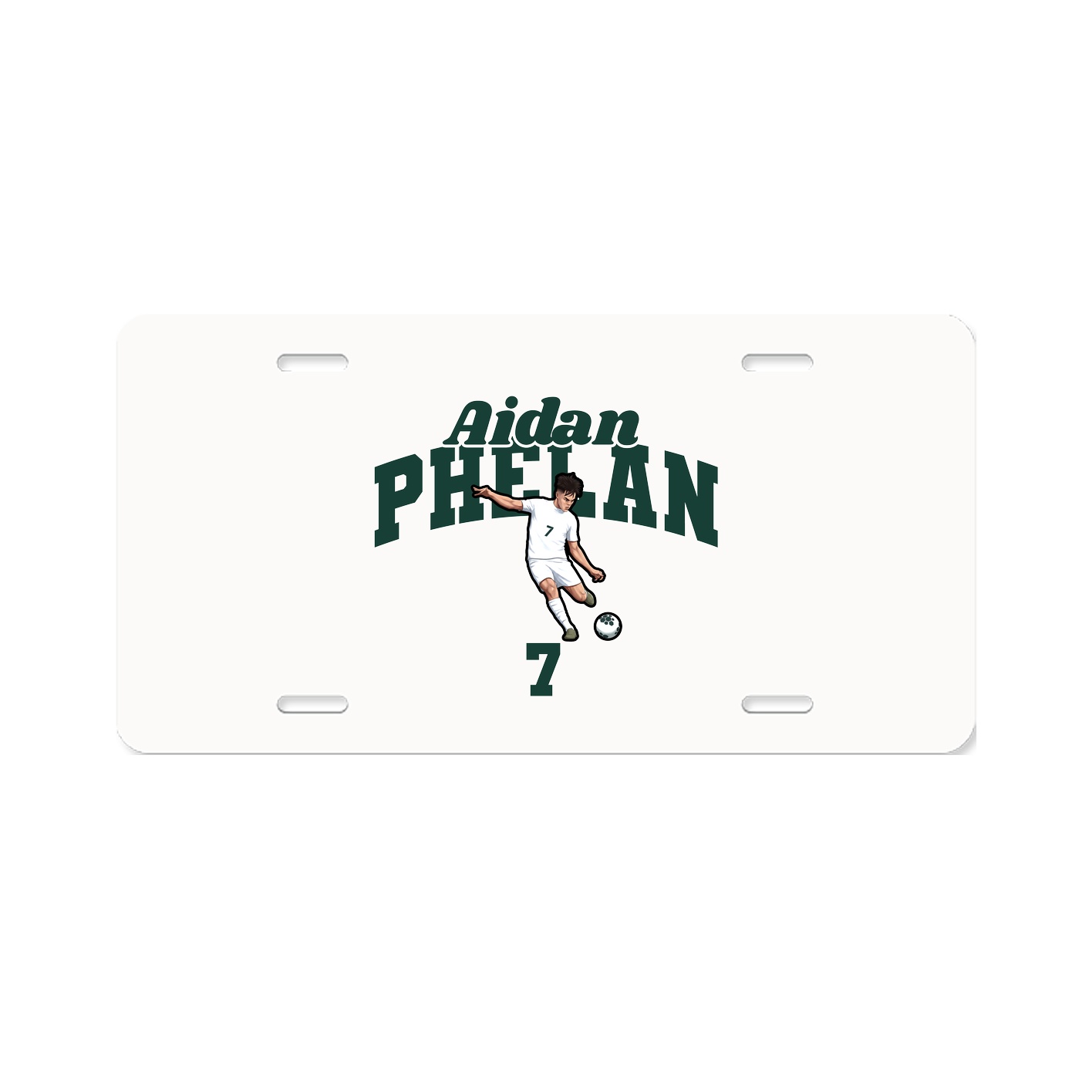 License Plate — Signature Arch in Classic
