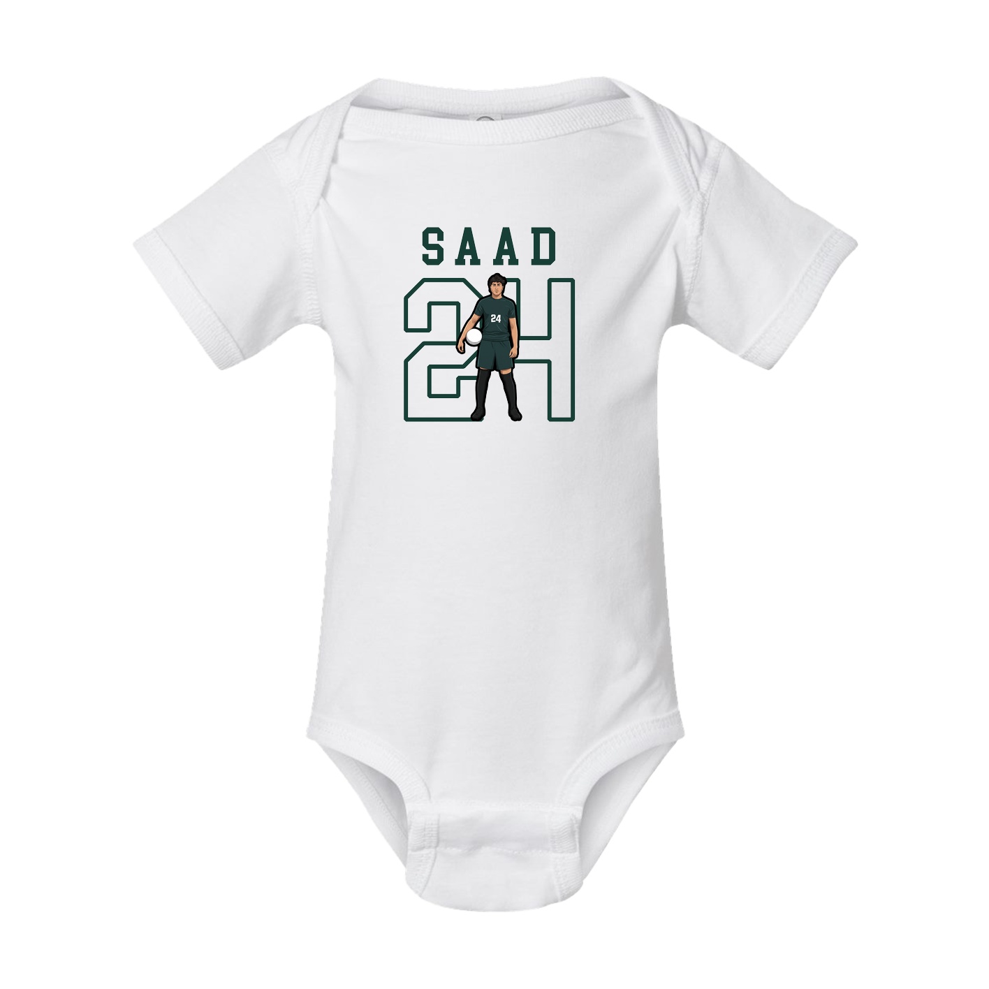 Baby Onesie — Shirsey in White