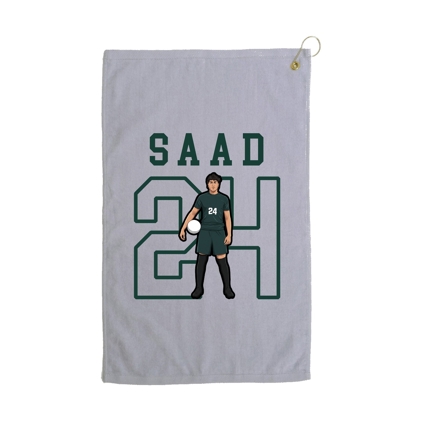Golf Towel — Shirsey in Grey