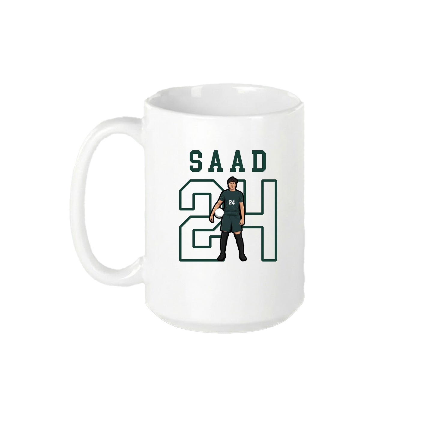 15oz Coffee Mug — Shirsey in White