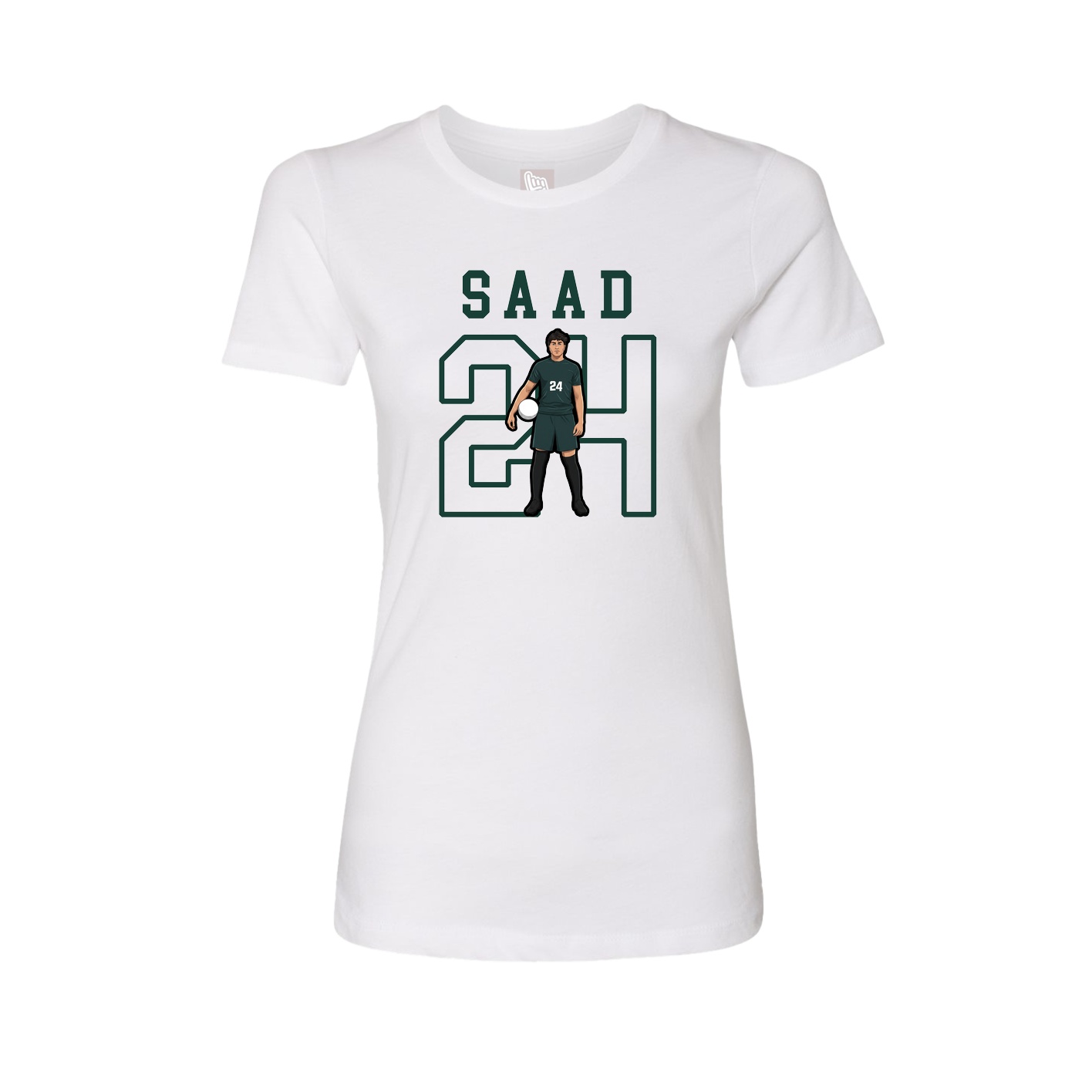 Fitted Women's Tee — Shirsey in White
