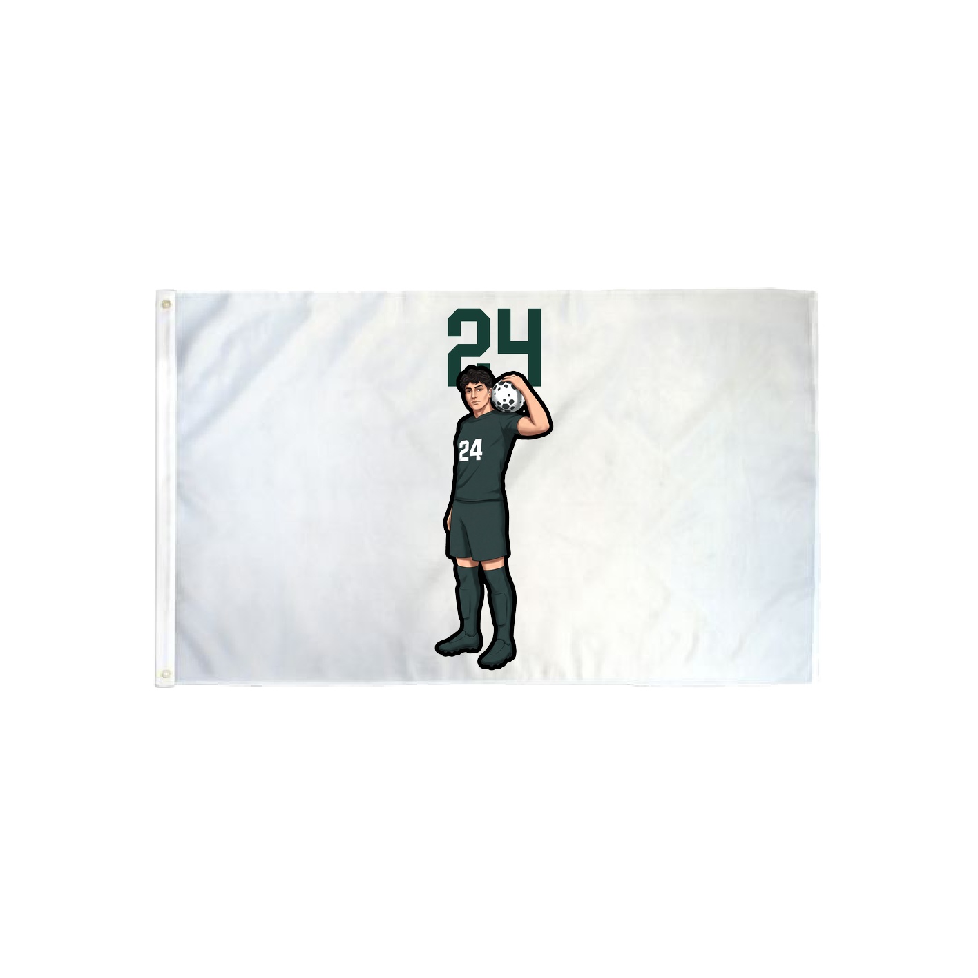3x5 Flag — Number Top in Classic