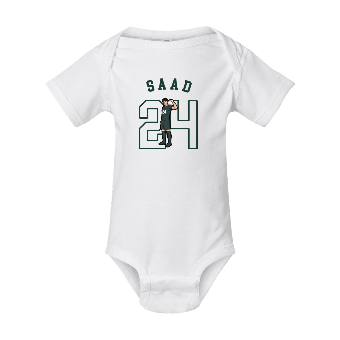 Baby Onesie — Shirsey Arch in White