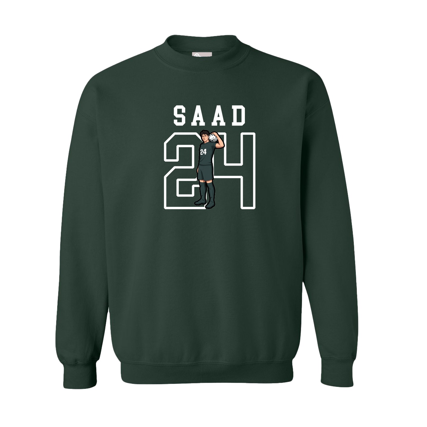 Fleece Crew — Shirsey in Green