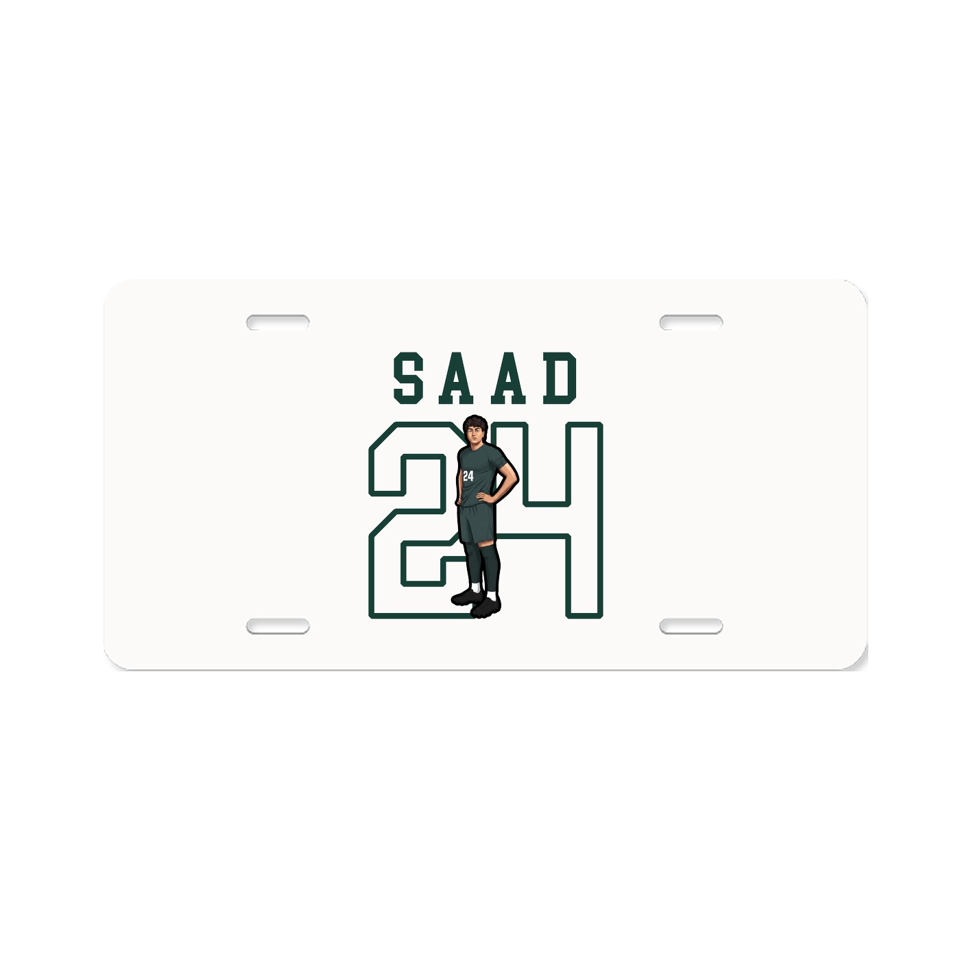 License Plate — Shirsey in Classic