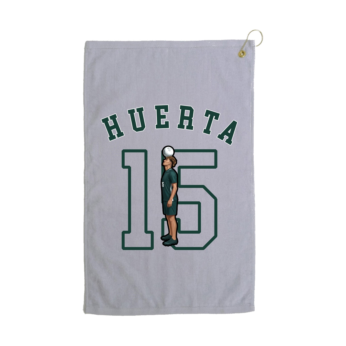 Golf Towel — Shirsey Arch in Grey