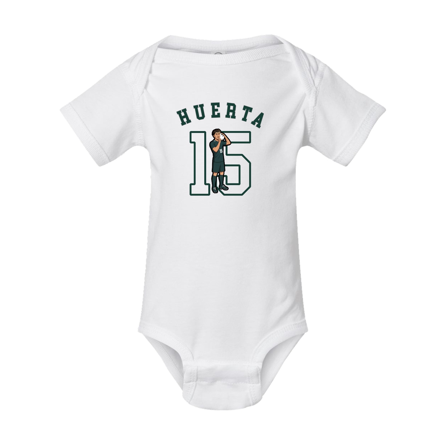 Baby Onesie — Shirsey Arch in White