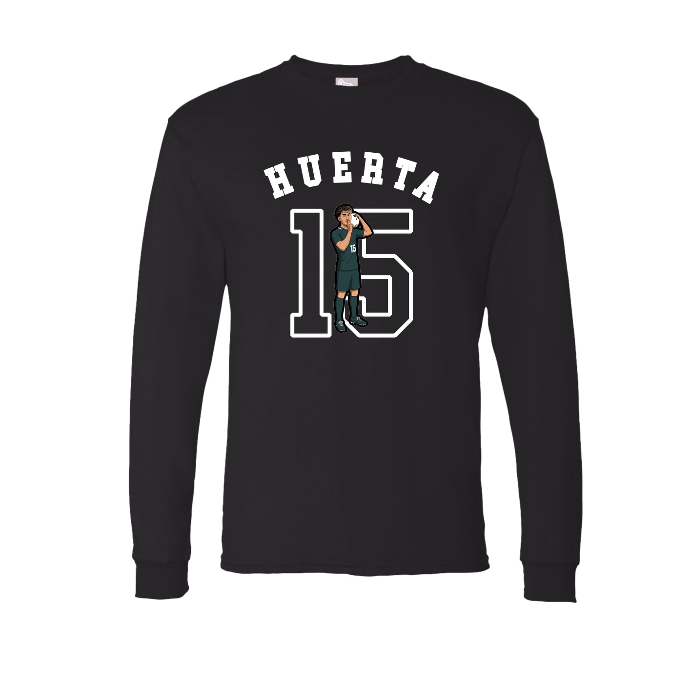 Long Sleeve Tee — Shirsey Arch in Black