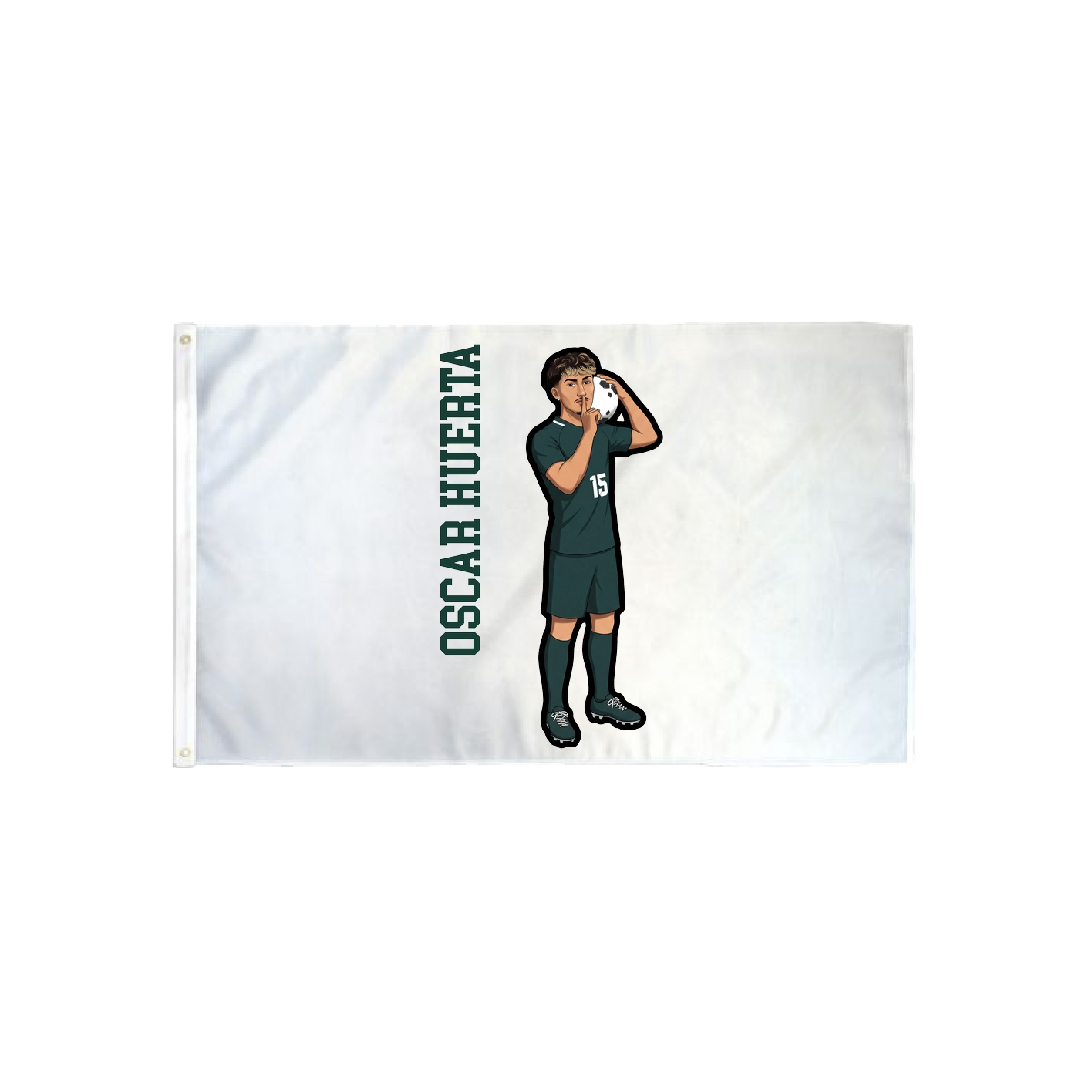 3x5 Flag — Name Vertical in Classic