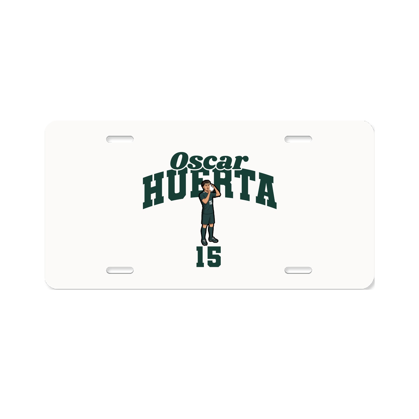 License Plate — Signature Arch in Classic