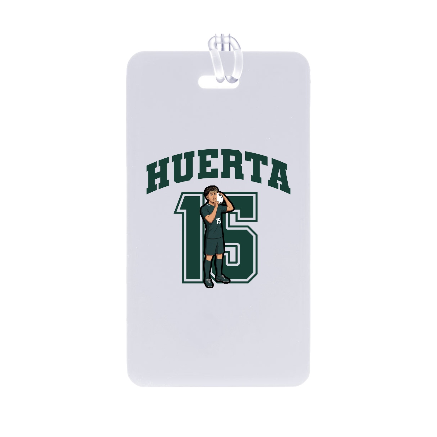 Bag Tag — Number in Classic
