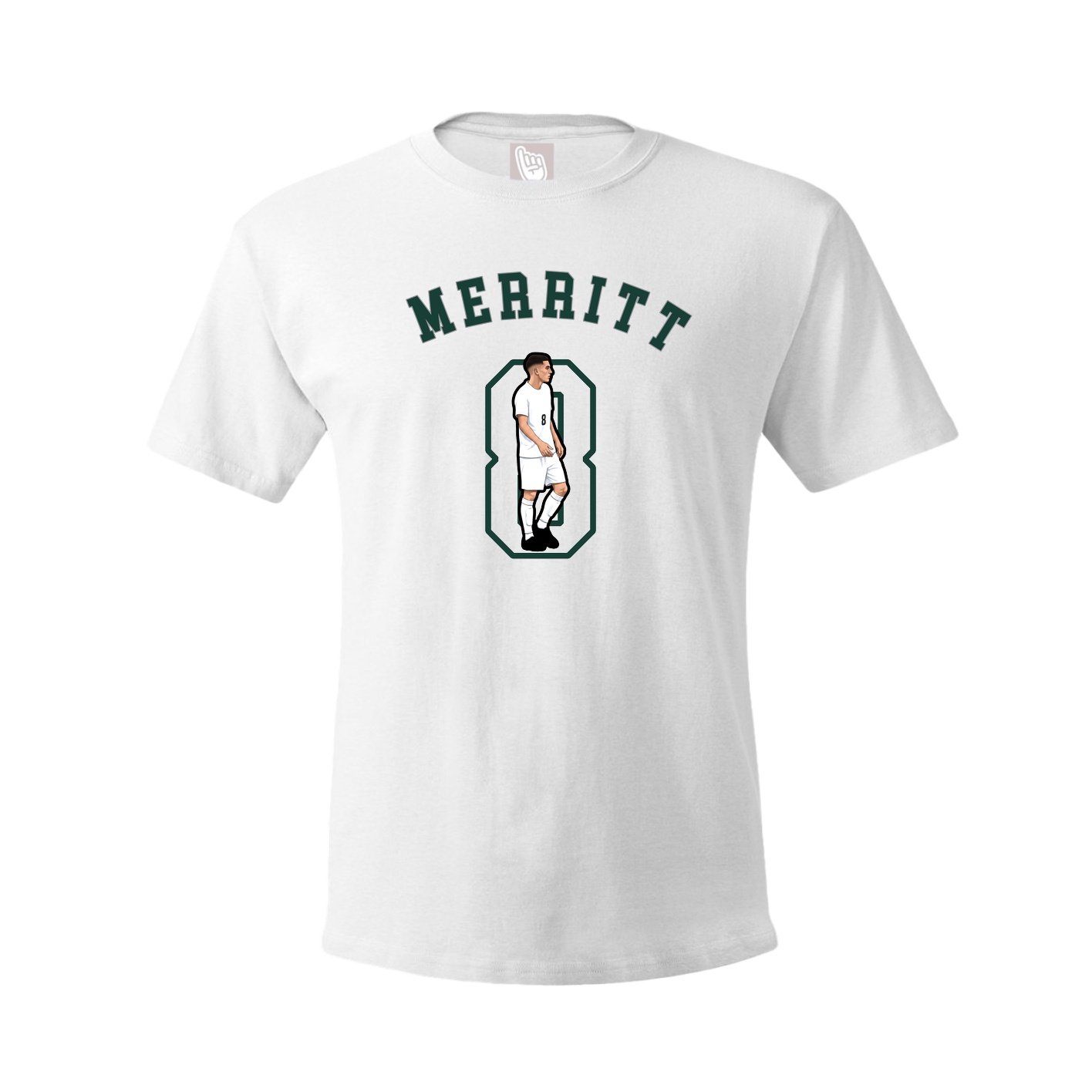 Tee — Shirsey Arch in White