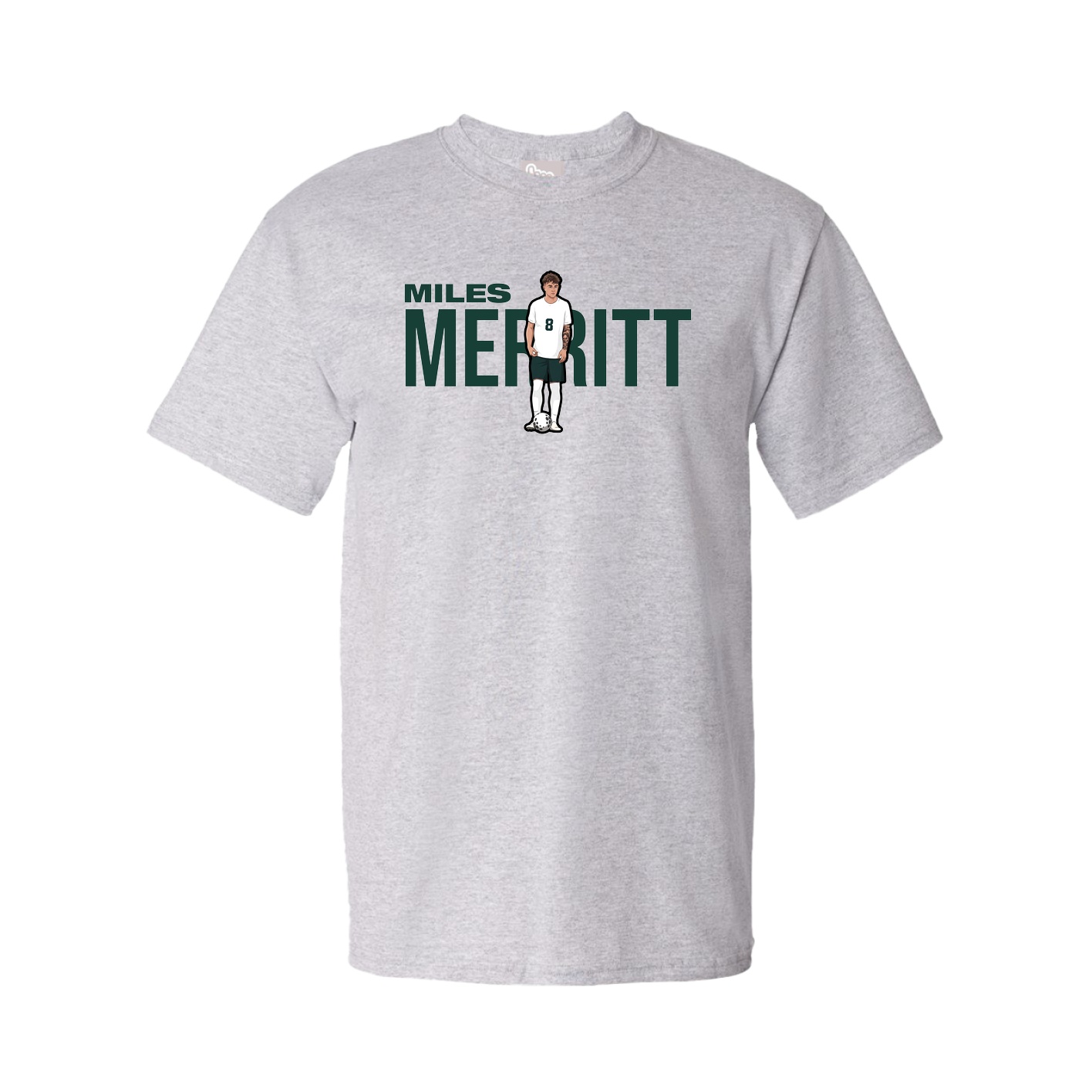 Tee — Player Name in Grey
