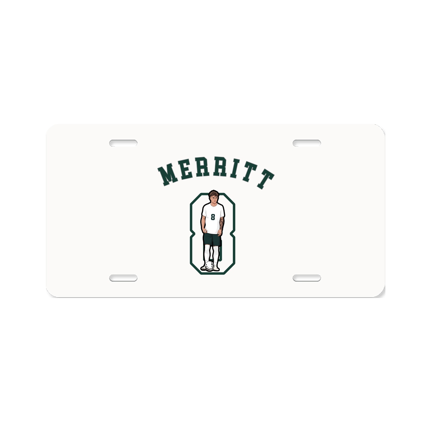 License Plate — Shirsey Arch in Classic