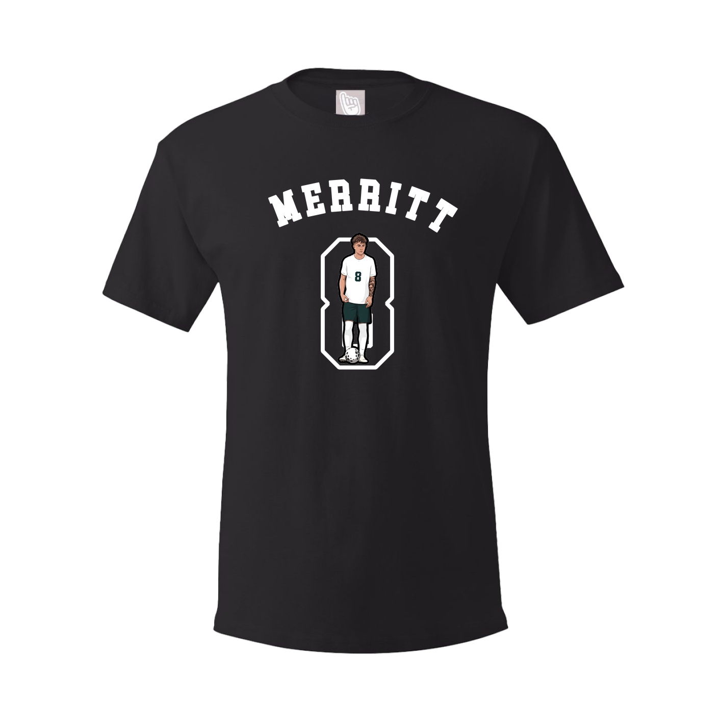 Youth Tee — Shirsey Arch in Black