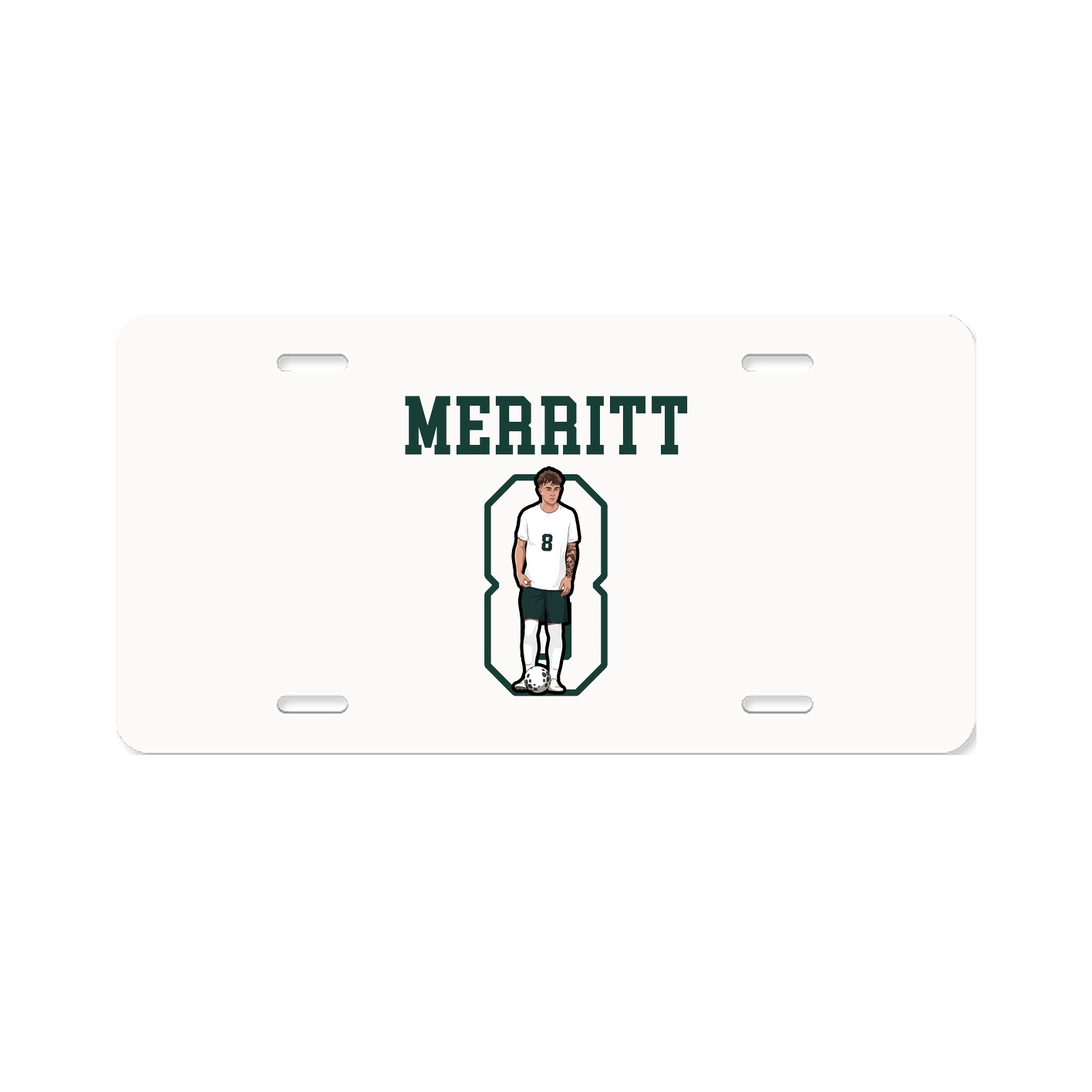 License Plate — Shirsey in Classic
